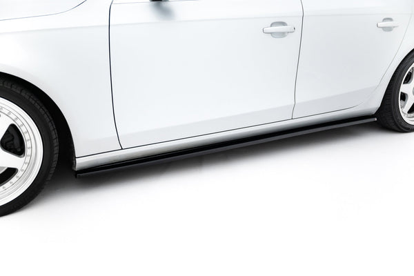 FOR AUDI - A4 / A4 S-LINE / S4 - SIDE SKIRTS DIFFUSERS - V1