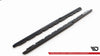 FOR AUDI - R8 - MK2 FACELIFT - SIDE SKIRTS DIFFUSERS - V2