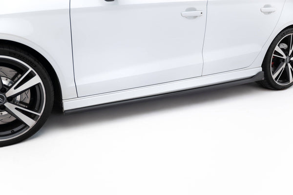 FOR AUDI - RS3 8V FACELIFT - SEDAN - SIDE SKIRTS DIFFUSERS - V3