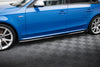 FOR AUDI - A4 / A4 S-LINE / S4 - B8 / B8.5 - SIDE SKIRTS DIFFUSERS - V4