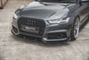 FOR AUDI - A6 C7 / S6 C7 - S-LINE - FACELIFT - FRONT SPLITTER - V2