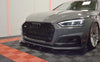 FOR AUDI - B9 S5 - FRONT SPLITTER - V1 - COUPE / SPORTBACK - (FIBERGLASS)