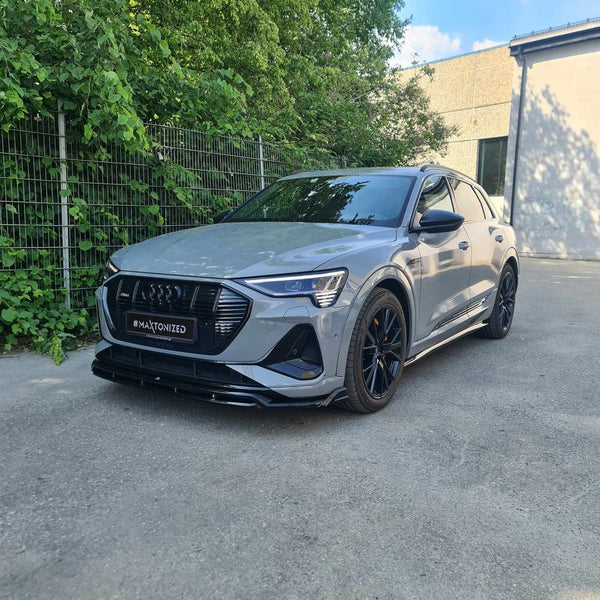 FOR AUDI - E-TRON S-LINE - FRONT SPLITTER