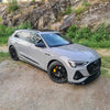 FOR AUDI - E-TRON S-LINE - FRONT SPLITTER