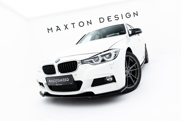 FOR BMW - 3 SERIES - F30 FACELIFT - M-SPORT  - FRONT SPLITTER V1