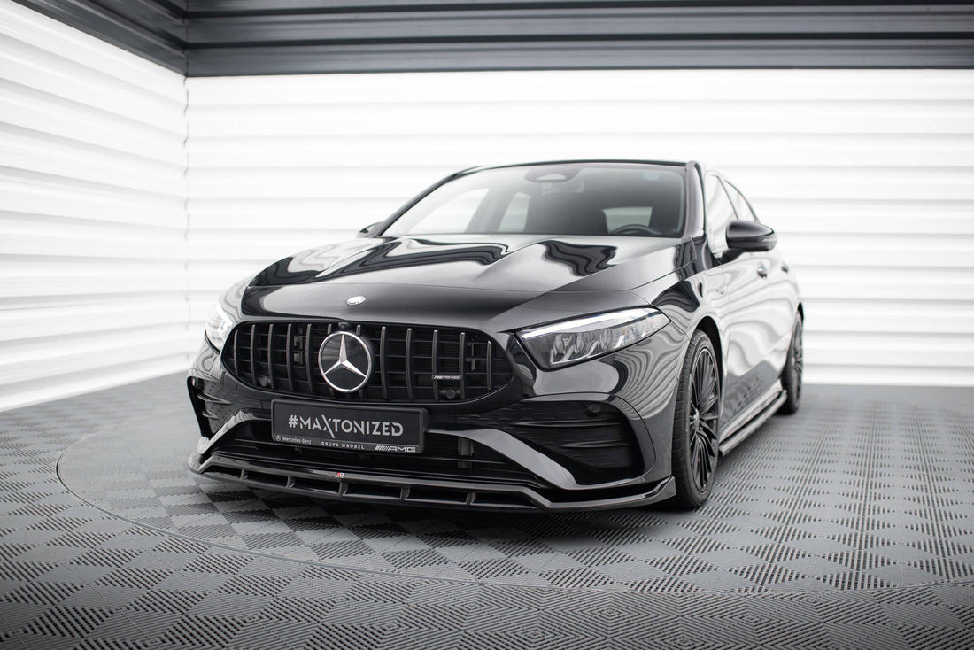 FOR MERCEDES - AMG A35 - W177 - FACELIFT - FRONT SPLITTER