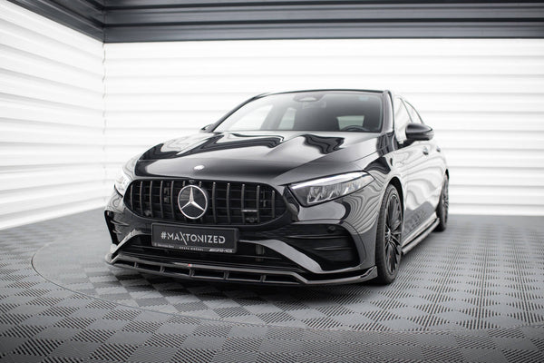 FOR MERCEDES - AMG A35 - W177 - FACELIFT - FRONT SPLITTER