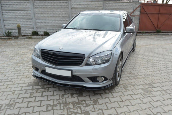 FOR MERCEDES - C-CLASS - W204 - FRONT SPLITTER - PREFACE