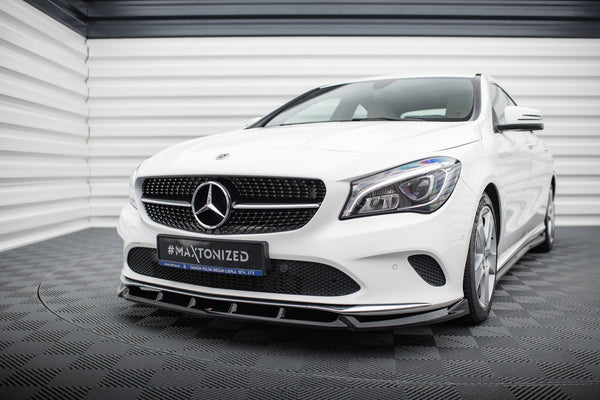 FOR MERCEDES - BENZ CLA - C117 FACELIFT - FRONT SPLITTER