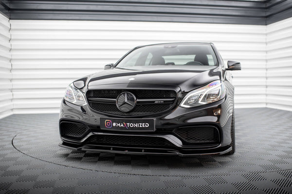 FOR MERCEDES - E - CLASS - E63 AMG FACELIFT - W212 - FRONT SPLITTER - V1