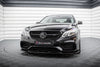 FOR MERCEDES - E - CLASS - E63 AMG FACELIFT - W212 - FRONT SPLITTER - V1