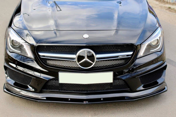 FOR MERCEDES - CLA - 45 AMG - C117 - FRONT SPLITTER - V2 - PREFACE