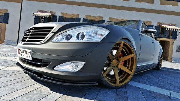 FOR MERCEDES - S-CLASS - W221 - FRONT SPLITTER