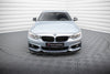 FOR STREET PRO FRONT SPLITTER BMW 4 COUPE / GRAN COUPE / CABRIO M-PACK F32 / F36 / F33