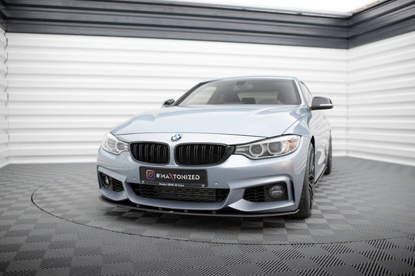 FOR STREET PRO FRONT SPLITTER BMW 4 COUPE / GRAN COUPE / CABRIO M-PACK F32 / F36 / F33
