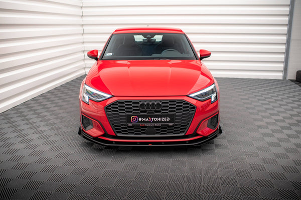 FOR AUDI - A3 - 8Y - STREET PRO - FRONT SPLITTER + WINGS