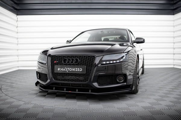 FOR AUDI - A5/S5/B8 - S-LINE - STREET PRO FRONT SPLITTER + WINGS