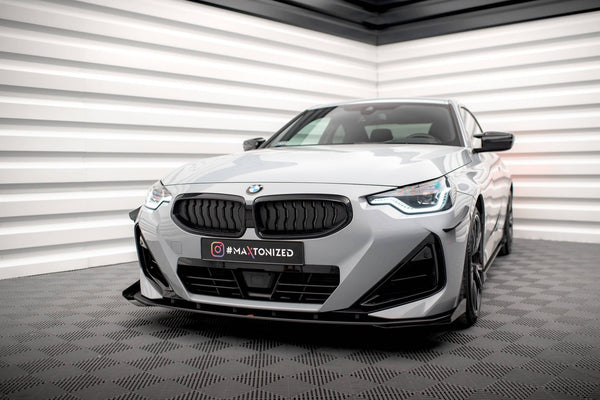 FOR BMW - 2 SERIES - G42 - M240I / M-PACK - COUPE - STREET PRO FRONT SPLITTER + WINGS