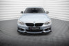 FOR BMW 4 COUPE / GRAN COUPE / CABRIO M-PACK F32 / F36 / F33 - STREET PRO FRONT SPLITTER + FLAPS