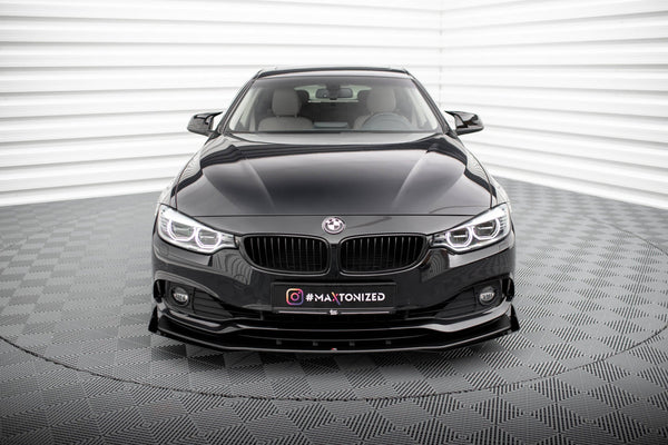 FOR BMW - 4 GRAN COUPE - F36 - STREET PRO - FRONT SPLITTER + FLAPS