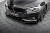 FOR BMW - 4 GRAN COUPE - F36 - STREET PRO - FRONT SPLITTER + FLAPS
