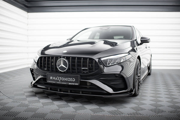 FOR MERCEDES - AMG A35 - W177 - STREET PRO FRONT SPLITTER + FLAPS