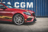 FOR MERCEDES - C43 AMG - COUPE C205 - DURABILITY FRONT SPLITTER + WINGS
