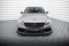 FOR MERCEDES - AMG C63/ ESTATE W205 - FACELIFT -  STREET PRO - FRONT SPLITTER + WINGS