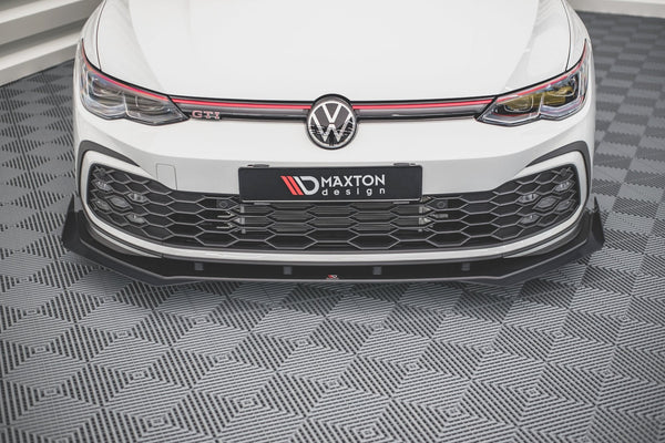 FOR VOLKSWAGEN - MK8 GOLF GTI / R-LINE - DURABILITY FRONT SPLITTER + WINGS