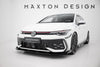 FOR VOLKSWAGEN - MK8.5 GOLF GTI / GTE / R-LINE - FACELIFT - STREET PRO FRONT SPLITTER + FLAPS