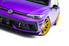 FOR VOLKSWAGEN - MK8 FACELIFT GOLF R - STREET PRO FRONT SPLITTER + FLAPS
