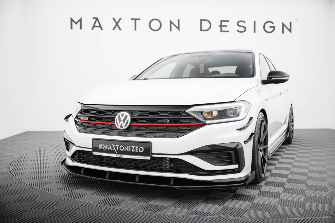 FOR VOLKSWAGEN - JETTA GLI - MK7 - STREET PRO FRONT SPLITTER + FLAPS