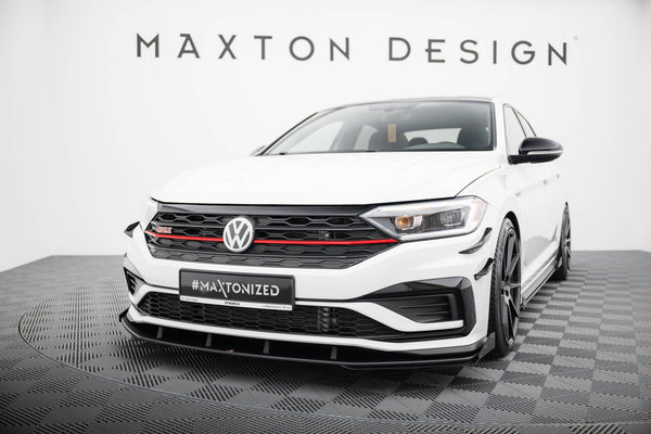 FOR VOLKSWAGEN - JETTA GLI - MK7 - STREET PRO FRONT SPLITTER + FLAPS
