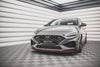 FOR HYUNDAI - I30 N - HATCHBACK/FASTBACK - MK3 - FACELIFT - STREET PRO FRONT SPLITTER