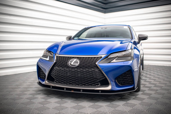 FOR LEXUS - GS - F - MK4 - FACELIFT - STREET PRO FRONT SPLITTER