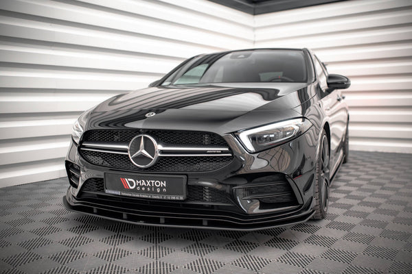 FOR MERCEDES - A35 AMG / AMG-LINE - W177 - STREET PRO - FRONT SPLITTER