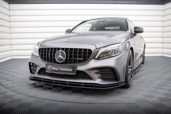 FOR MERCEDES - AMG C43 - COUPE C205 - FACELIFT -  STREET PRO - FRONT SPLITTER (OEM PERFORMANCE LIP)