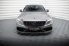 FOR MERCEDES - AMG C63/ ESTATE W205 - FACELIFT -  STREET PRO - FRONT SPLITTER