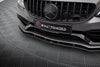 FOR MERCEDES - AMG C63/ ESTATE W205 - FACELIFT -  STREET PRO - FRONT SPLITTER