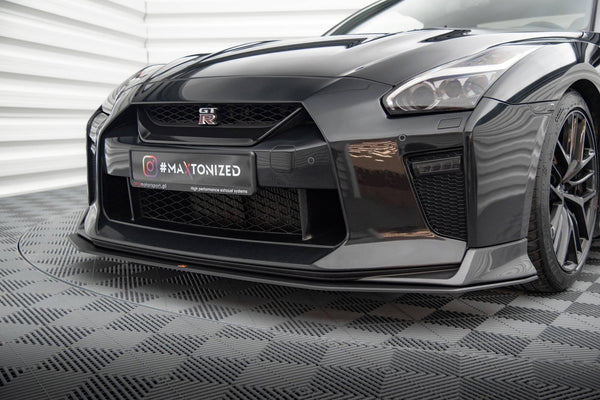 FOR NISSAN - GTR R35 - FACELIFT - STREET PRO - FRONT SPLITTER