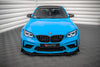 FOR BMW - M2 COMPETITION - F87  - STREET PRO FRONT SPLITTERS + WINGS - V1