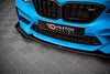 FOR BMW - M2 COMPETITION - F87  - STREET PRO FRONT SPLITTERS + WINGS - V1