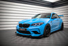 FOR BMW - M2 COMPETITION - F87  - STREET PRO FRONT SPLITTERS + WINGS - V1