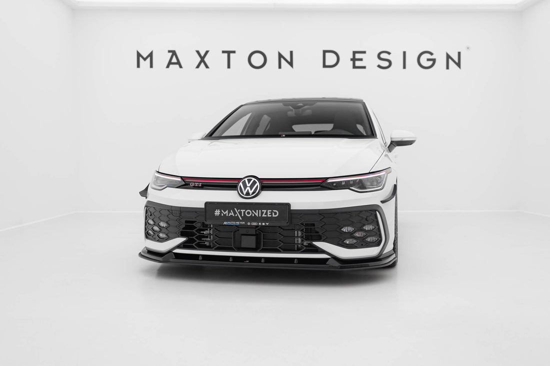 FOR VOLKSWAGEN - MK8.5 GOLF GTI / GTE / R-LINE - FACELIFT - STREET PRO FRONT SPLITTER - V2