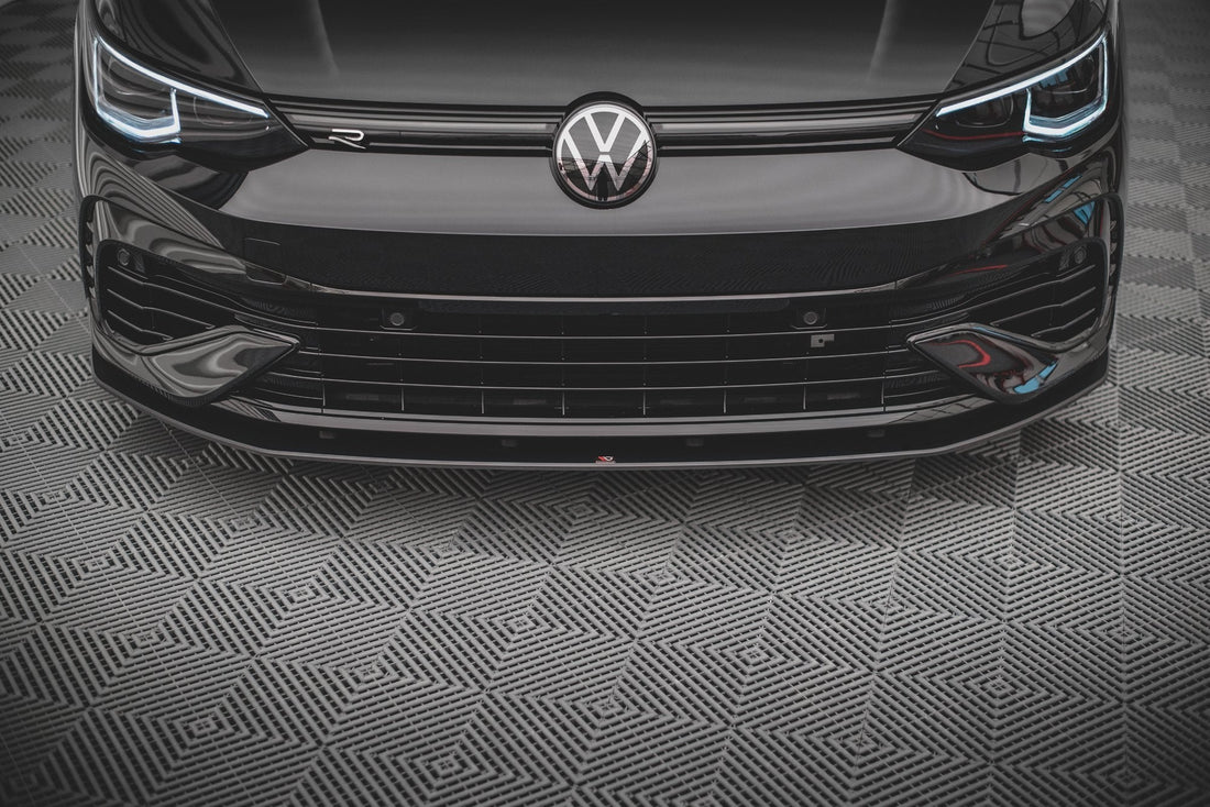 Street Pro Front Splitter suitable for Volkswagen Golf R Mk8