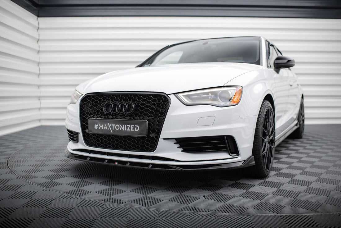 FOR AUDI - A3 SEDAN - 8V - FRONT SPLITTER - V1