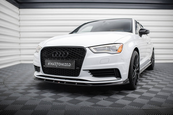 FOR AUDI - A3 SEDAN - 8V - FRONT SPLITTER - V1