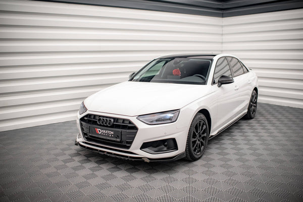 FOR AUDI - A4 - B9.5 - FRONT SPLITTER - V1 - FACELIFT