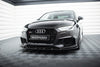 FOR AUDI - RS3 8V FACELIFT - SEDAN - FRONT SPLITTER - V1