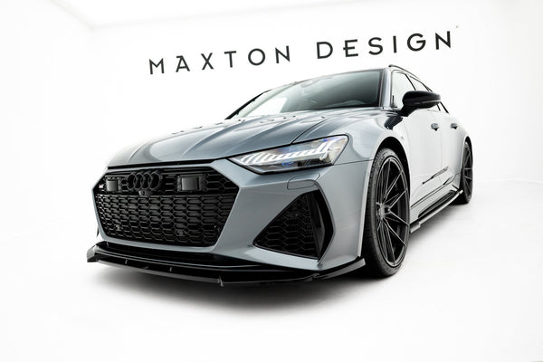 FOR AUDI - RS6 / RS7 C8 - FRONT SPLITTER - V1